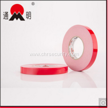 Adhesive Red Film White Foam Tape for Customized Logo